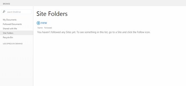 site folder in sharepoint